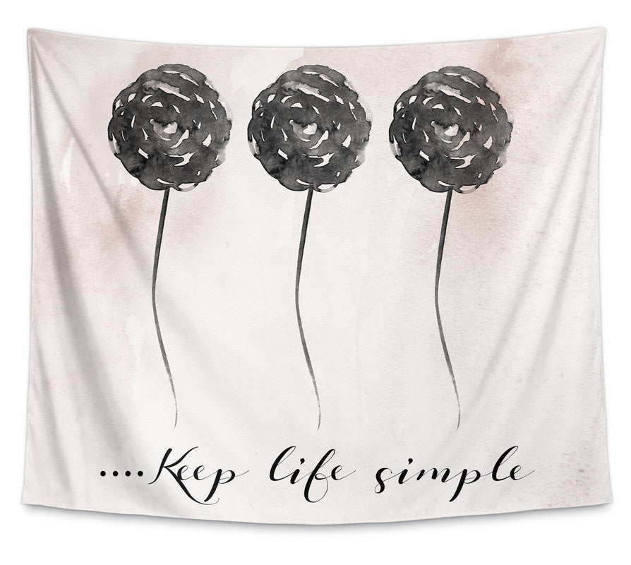 Woven lightweight tapestry