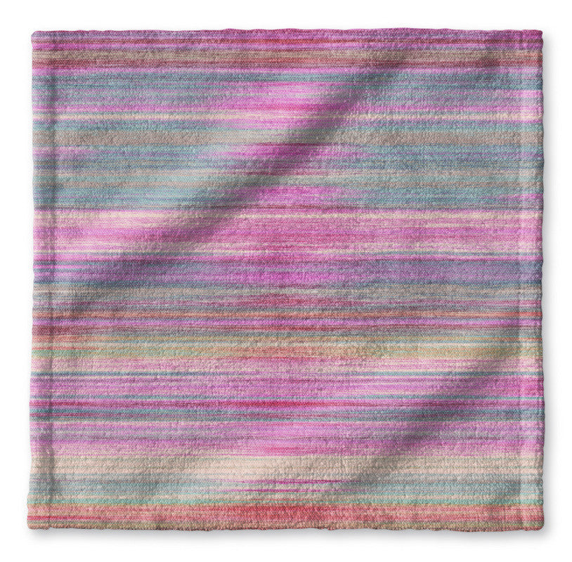 Washcloth. Front side 100% polyester microfiber, Back side 100% Terry Cotton.