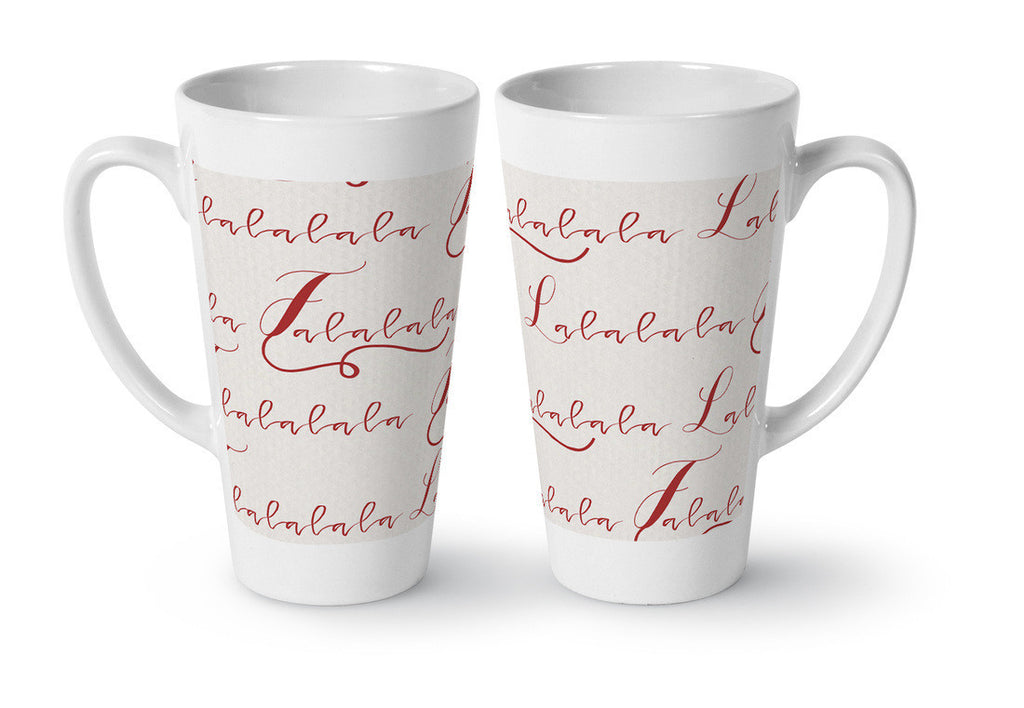 17 oz Ceramic Latte Mug-Sublimated print