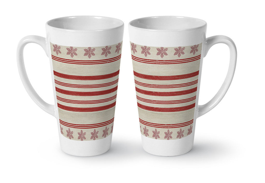 17 oz Ceramic Latte Mug-Sublimated print