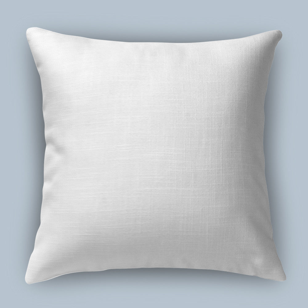 Indoor Burlap Pillows - Blown & Sewn