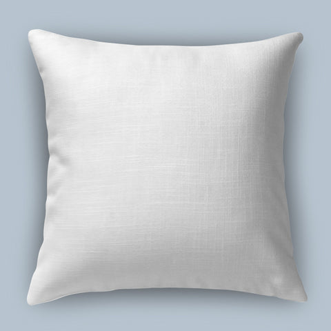 Indoor Burlap Pillows - w/ Hidden Zipper