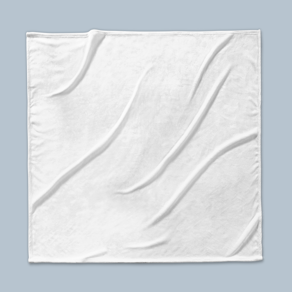 Queen Size Velveteen Blanket - 90” x 90” Ultra Soft Super Plush Fleece Blanket