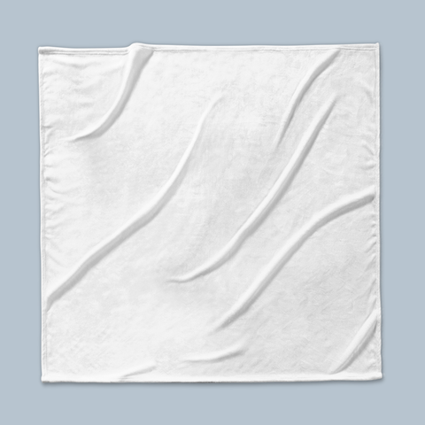 Queen Size Velveteen Blanket - 90” x 90” Ultra Soft Super Plush Fleece Blanket